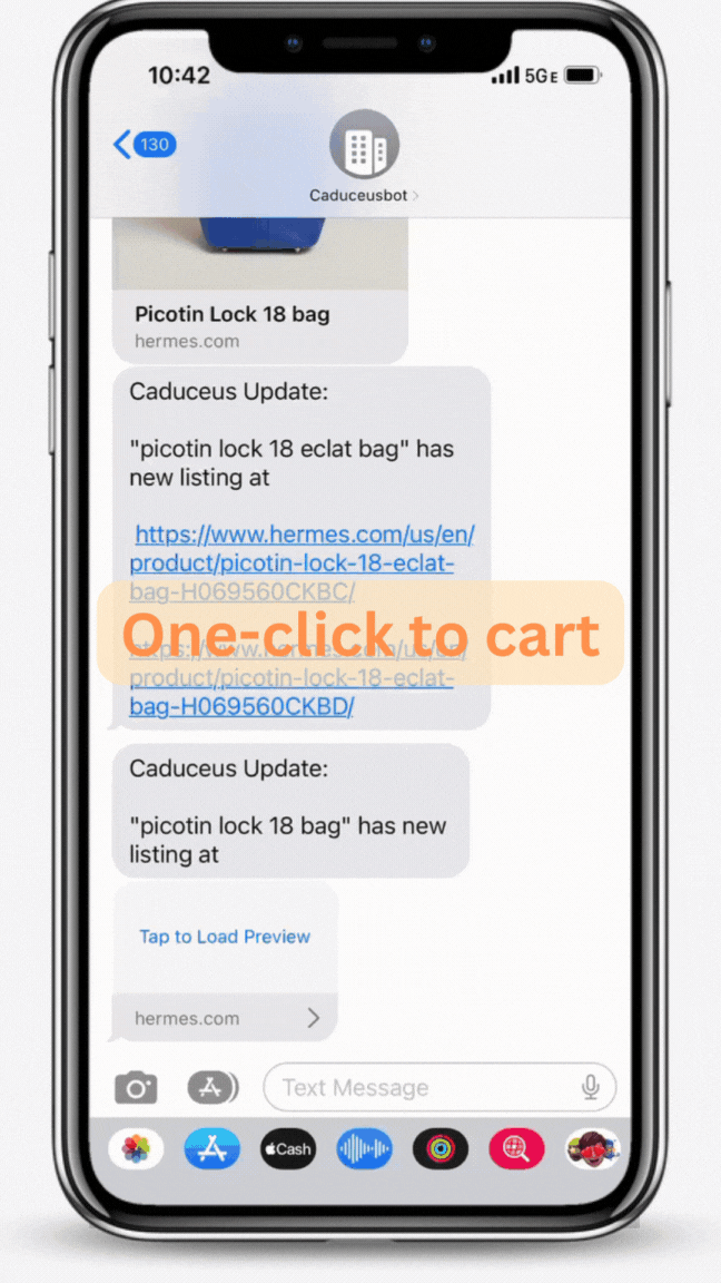 One-click to cart